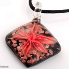 1340 .. Murano Kaunis Lampwork Taidelasi .. Kaulakoru - pikkukuva 5