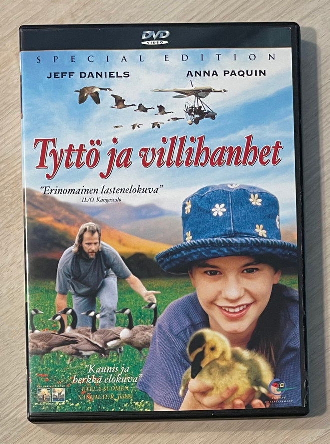Tyttö ja villihanhet (1996) Anna Paquin & Jeff Daniels