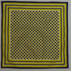 Retro pallokuvio huivi 67 cm x 67 cm - pikkukuva 3