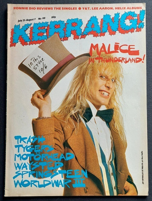 Kerrang 1985 : Motörhead , Dio , Tygers Of Pan Tang jne...