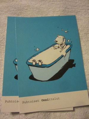 Puhtoiset onnittelut - kortti