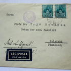 1941 Unkari sens lentopostikuori Hkiin - pikkukuva 1