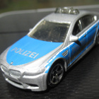 BMW M5 Police Mattel 2014 1:64 Auton Pienoismalli - pikkukuva 3