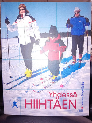 Seppo Karhu  : Yhdessä hiihtäen ( SIS POSTIKULU  ) SIGNED