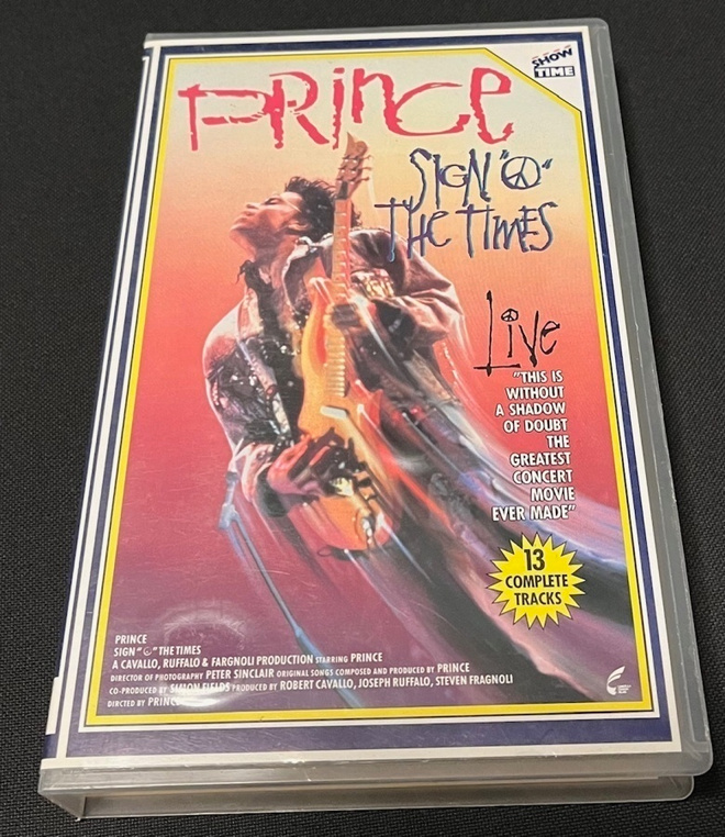 Prince - Sign Of The Times VHS -kasetti