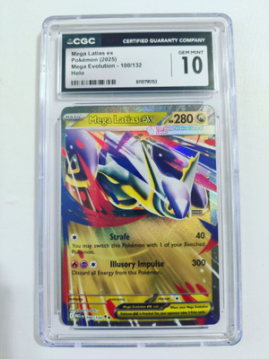 Mega Latias ex - Mega Evolution 100/132 - Holo CGC 10