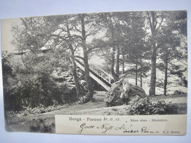 VANHA Postikortti Porvoo 1902