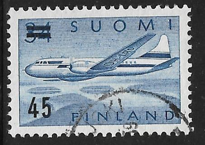Yleismerkki 45/34mk 1959 (LAPE 505) O
