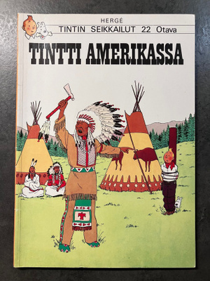 Tintti Amerikassa 3. painos 1989