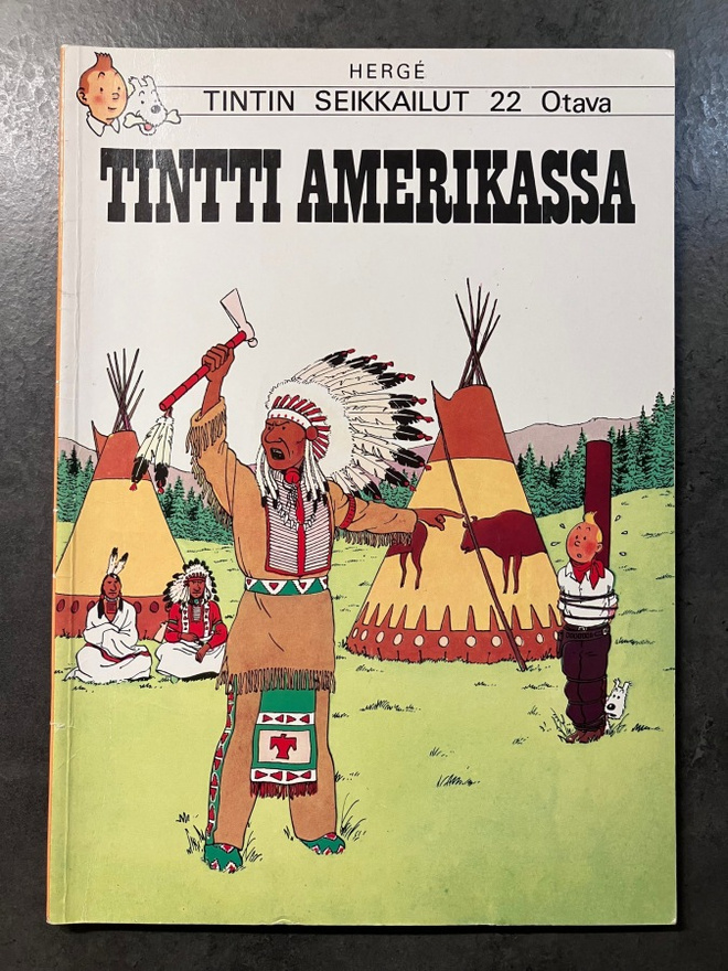Tintti Amerikassa 3. painos 1989