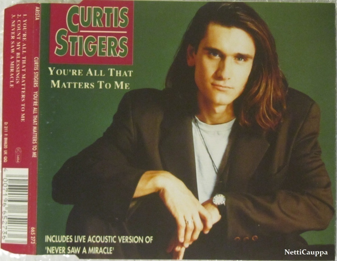 Curtis Stigers •You're All That Matters To Me CD Maxi-Single