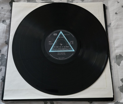 Pink Floyd - The Dark Side of the Moon LP UK 2. painos