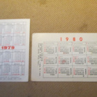 CCCP: kaksi taskukalenteria 1979-1980 - Kosmos-aihe - pikkukuva 2