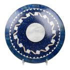Afgaani lapis lazuli turkoosi ym. suuri 31 cm koottu käsityö - pikkukuva 3