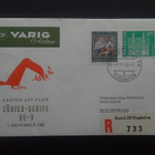 SVEITSI Erster Jet-Flug Zurich-Recife DC-8 1.11.1966 kuori - pikkukuva 1