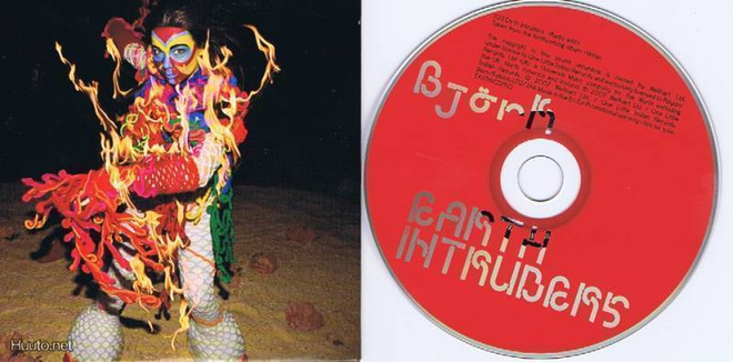 BJÖRK earth intruders CDS -2007- ...harvinainen promo