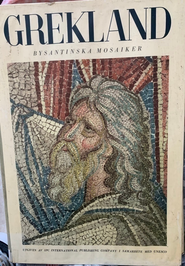 GREEKLAND BYSANTINSKA MASAIKER  BOOK