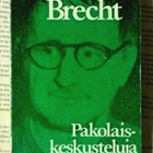 Bertolt Brecht - Pakolaiskeskusteluja (nid.) - pikkukuva 1