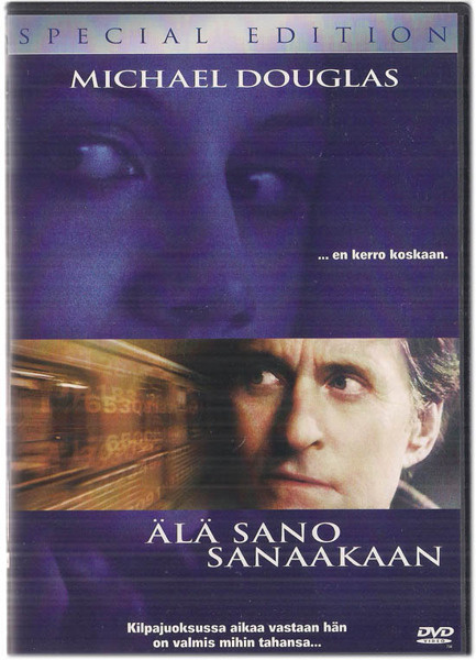 Älä sano sanaakaan - DVD