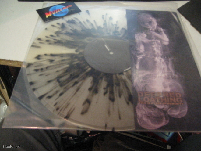 LOATHING  / DEEPRED - THIS IS THE FACE OF HUMANITY LP uusi+