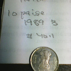 Intia 10 paise 1989B km#40.1 - pikkukuva 2
