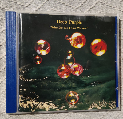 Deep Purple : "WHO DO WE THINK WE ARE" * CD *