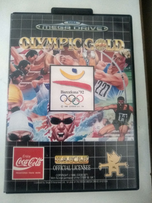 Olympic Gold Sega Mega Drive - Rare!