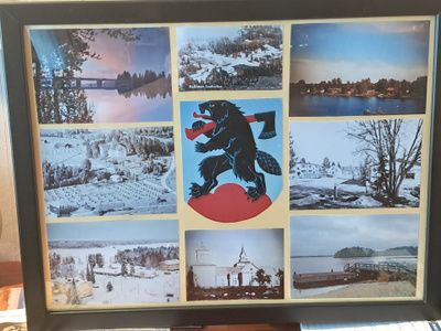 Eno / Kaltimo valokuvia tauluna.