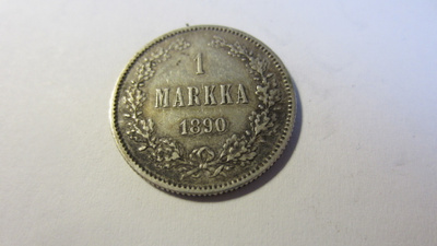 1 markka 1890