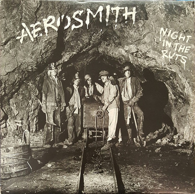 Aerosmith - Night In The Ruts (CD) MINT!! Vanha painos
