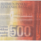 500 Markkaa 1986 Litt.A kl.5 - pikkukuva 2