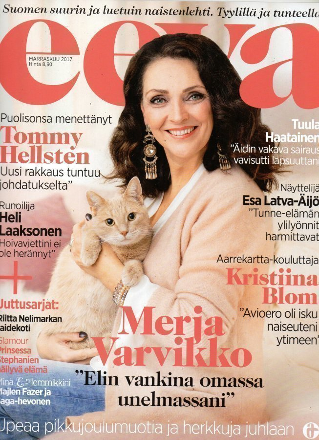 Eeva n:o 11 2017 Miss Suomi. Heli Laaksonen. Tuula Haatainen