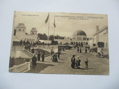 Tukholma Konstindustriutställningen erik.l. Poriin- 1909