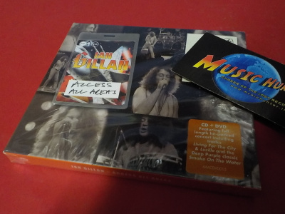 IAN GILLAN - ACCESS ALL AREAS UUSI CD + DVD