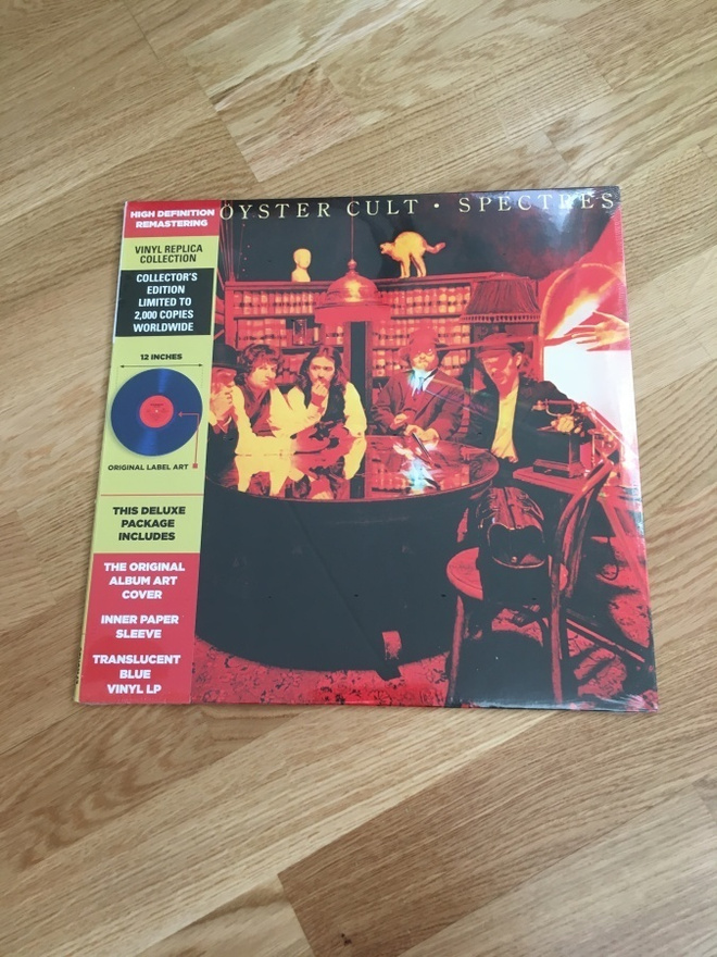Blue Öyster Cult – Spectres LP (2018, Blue Vinyl) (UUSI)