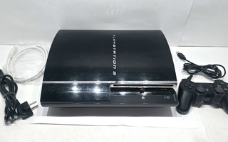 PS3 60GB konsoli + ohjain (PS2 tuki) [8]