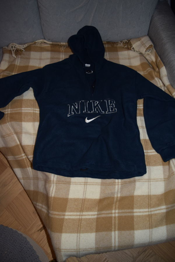 Tummansininen Nike huppari XXL