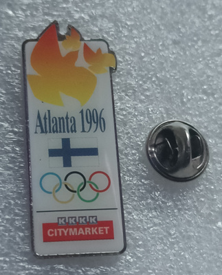 Atlanta 1996 Citymarket -pinssi