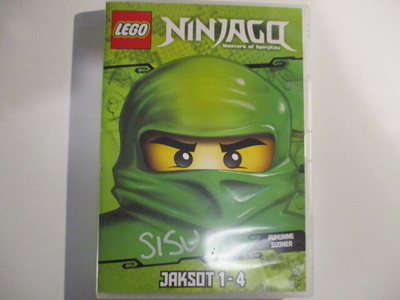DVD LEGO NINJAGO JAKSOT 1-4