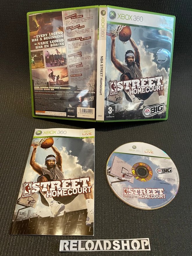 NBA Street Homecourt XBOX 360 CiB