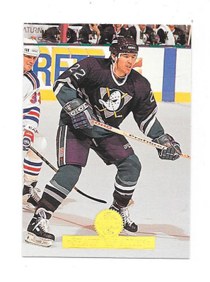 1994-95 LEAF #338 Shaun Van Allen Anaheim Ducks