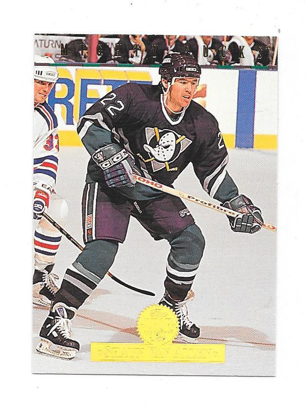 1994-95 LEAF #338 Shaun Van Allen Anaheim Ducks