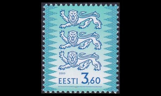 Eesti 356IIC ** Käyttösarja leijonat -00 (1999)