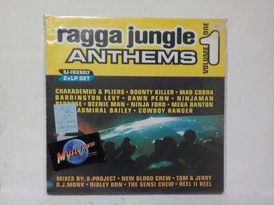 V/A - RAGGA JUNGLE ANTHEMS VOL. 1 M-/EX UK 2002 2LP