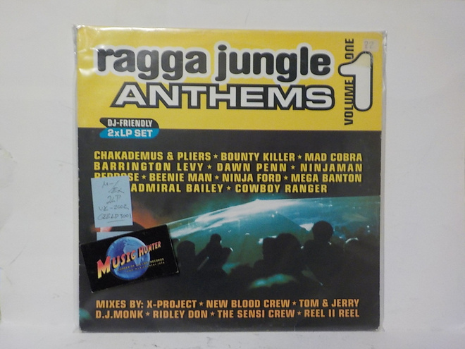 V/A - RAGGA JUNGLE ANTHEMS VOL. 1 M-/EX UK 2002 2LP