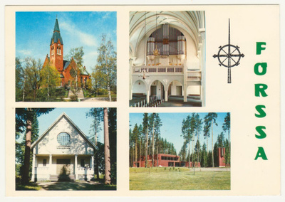 Forssa kirkko siunauskappeli 1977