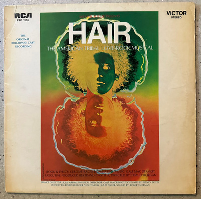 [LP] HAIR - THE AMERICAN TRIBAL LOVE-ROCK MUSICAL