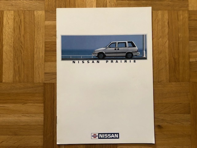 Esite Nissan Prairie M10 noin 1986