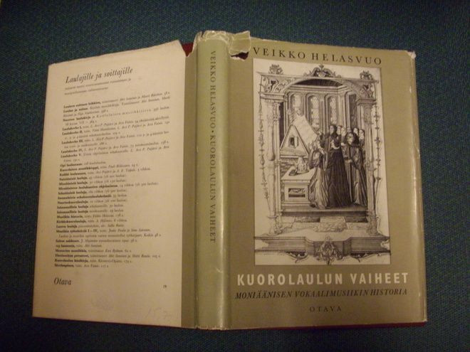 Veikko Helasvuo: KUOROLAULUN VAIHEET (Sis.postikulut)