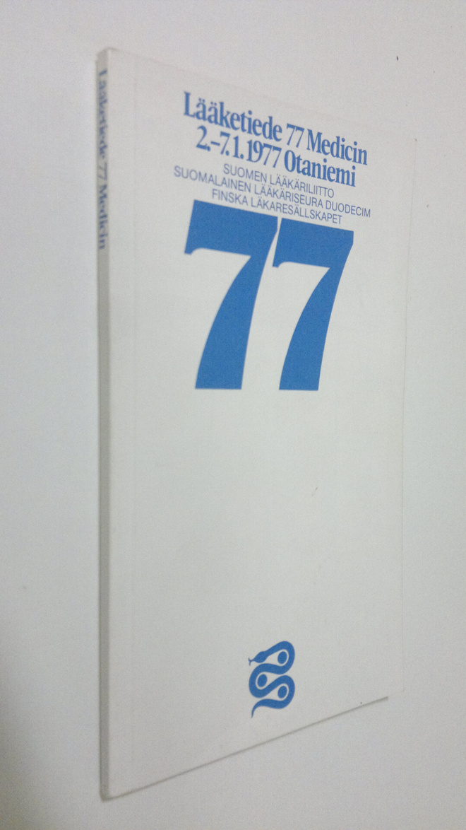 Lääketiede 77 Medicin 2.-7.1.1977 Otaniemi : Ohjelma, näy...
